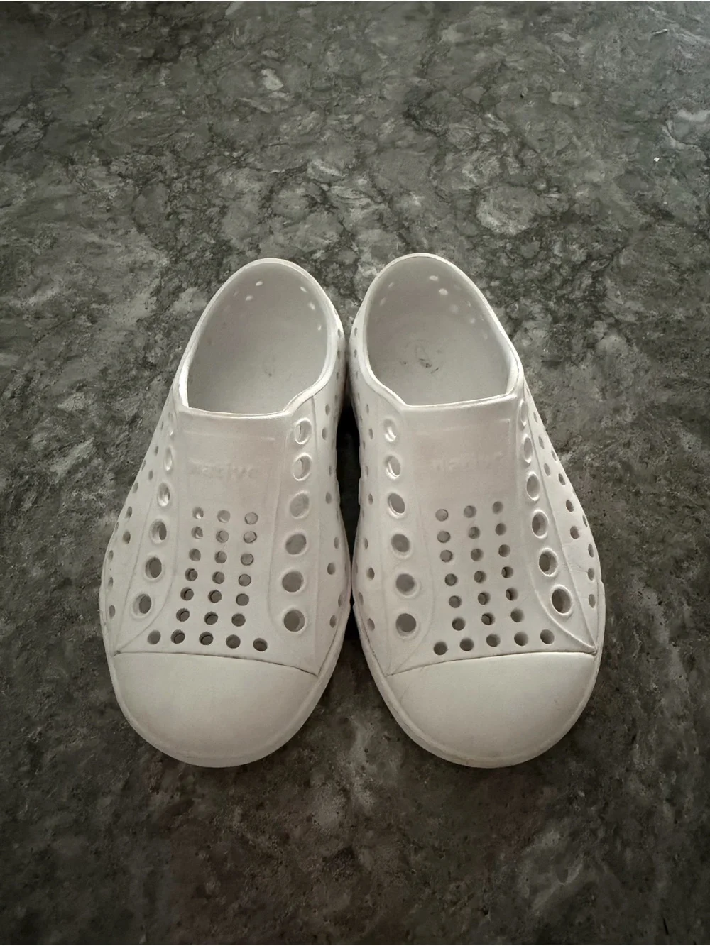 Native Shoes Unisex-Kids Jefferson Sneakers- White